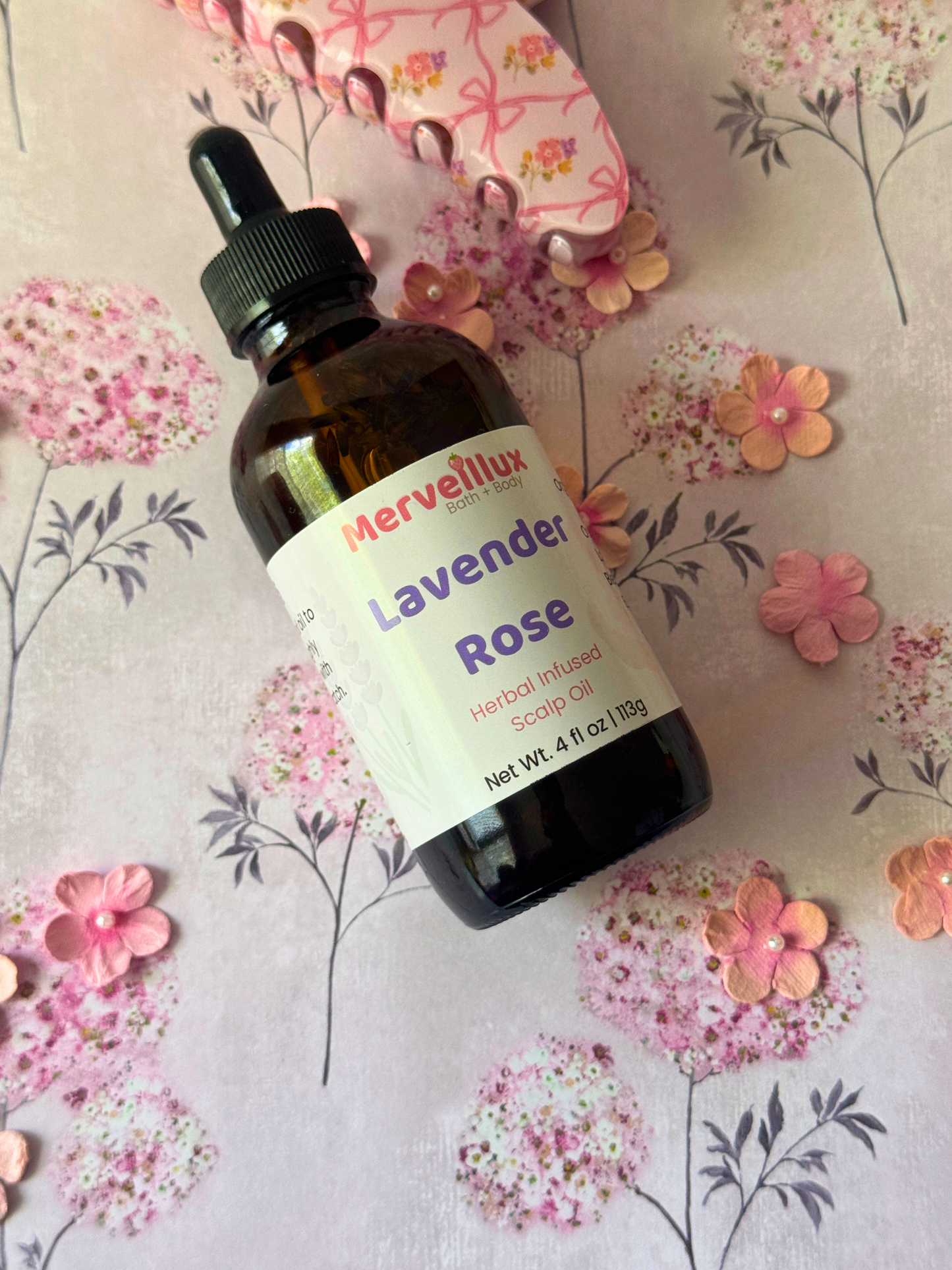 LAVENDER + ROSE SCALP OIL